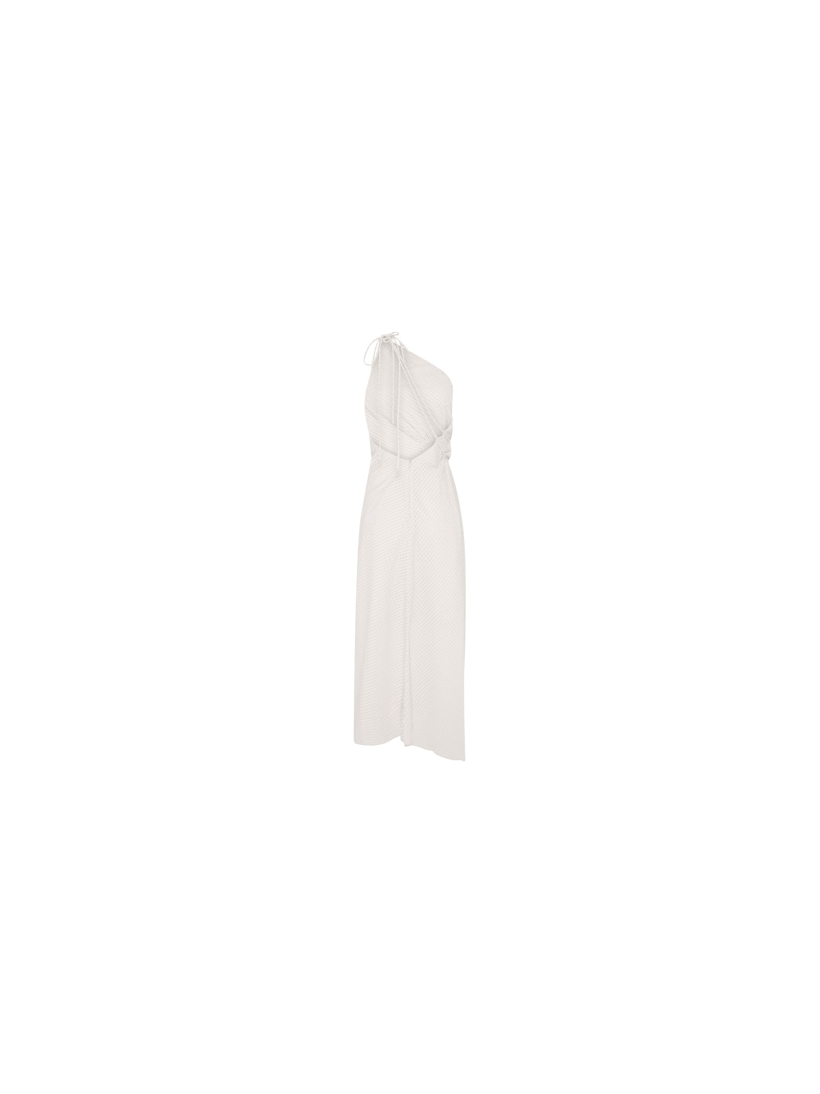 Vestido Assimétrico Mareh Laguna Off White Shop Ginger