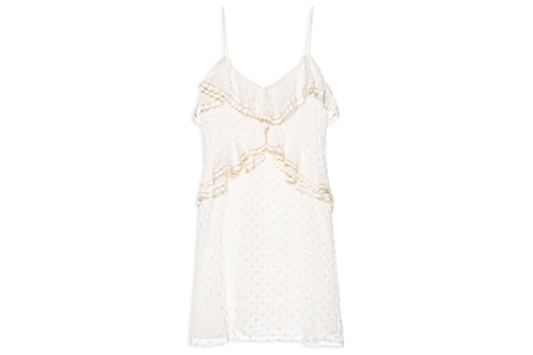 Vestido Babado Artesanal Serena - Off White