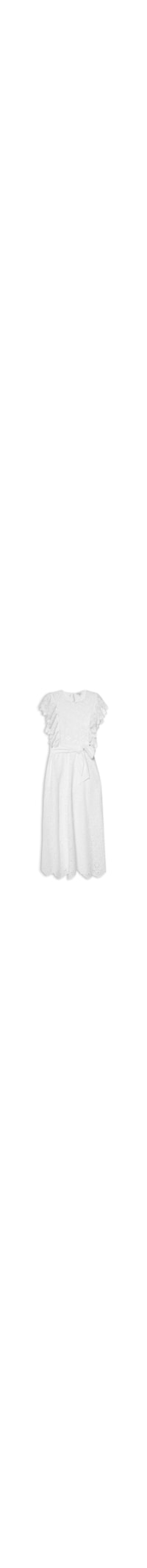 Vestido Babados Tabatha - Branco