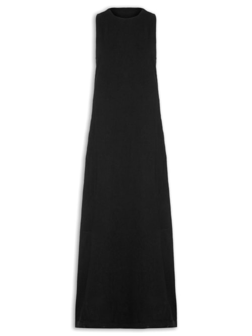 Vestido Balloon Wrinkle – Preto