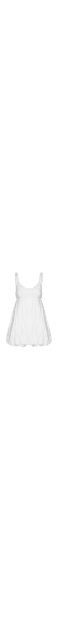 Vestido Balone Alcinhas - Branco
