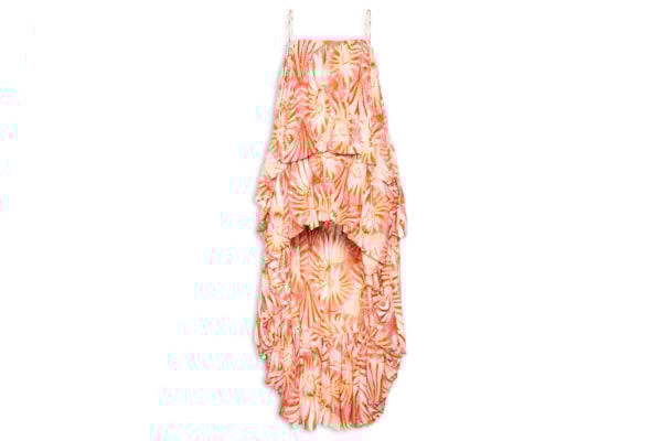 Vestido Balonê Mullet Mar de Concha - Rosa