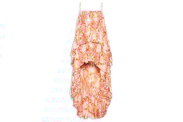 Vestido Balonê Mullet Mar de Concha - Rosa