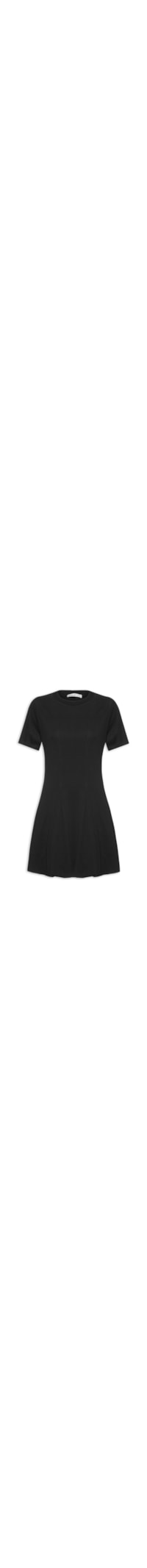 Vestido Balonê - Preto