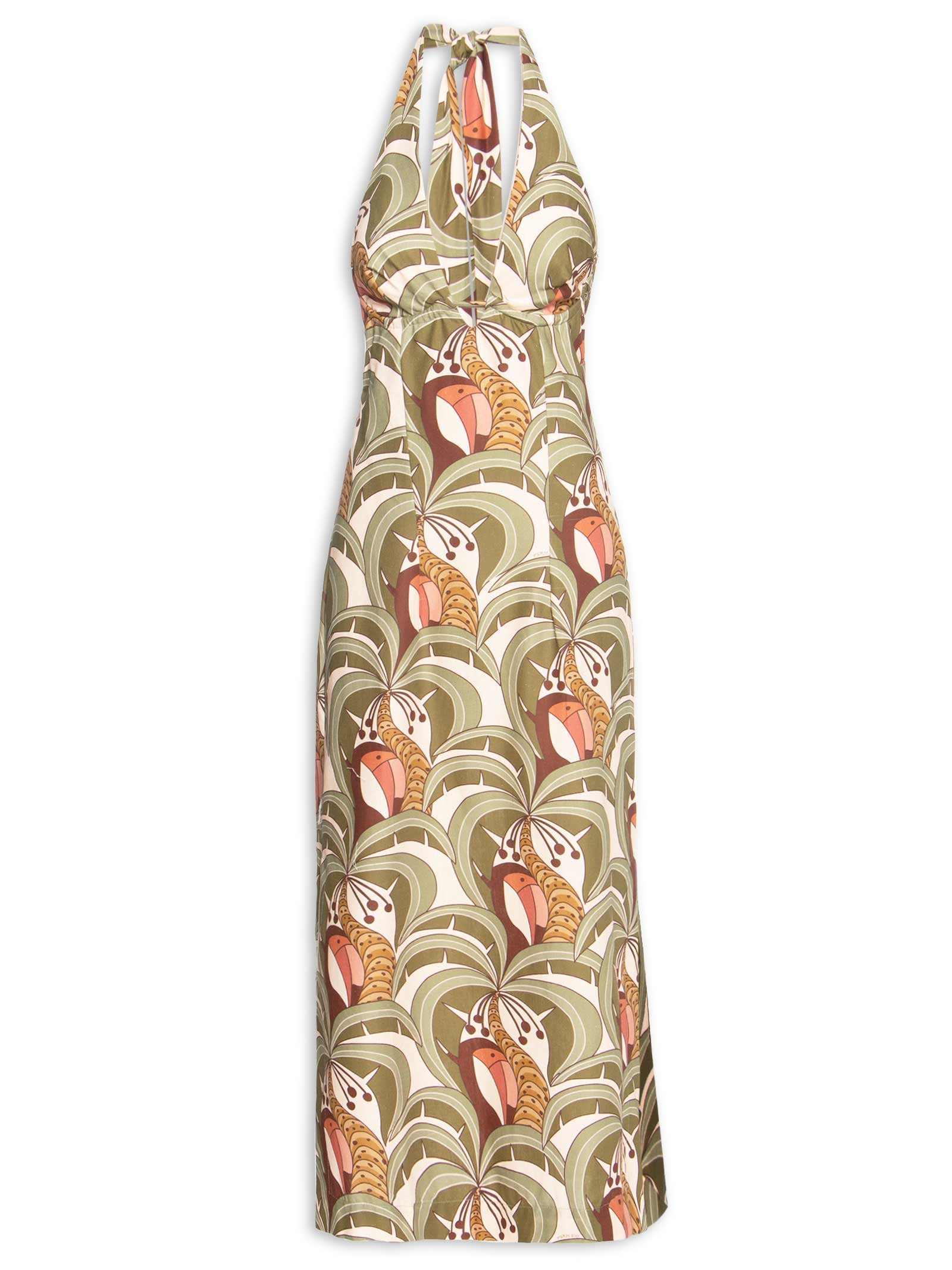 Vestido Banana De Tucano Verde Farm