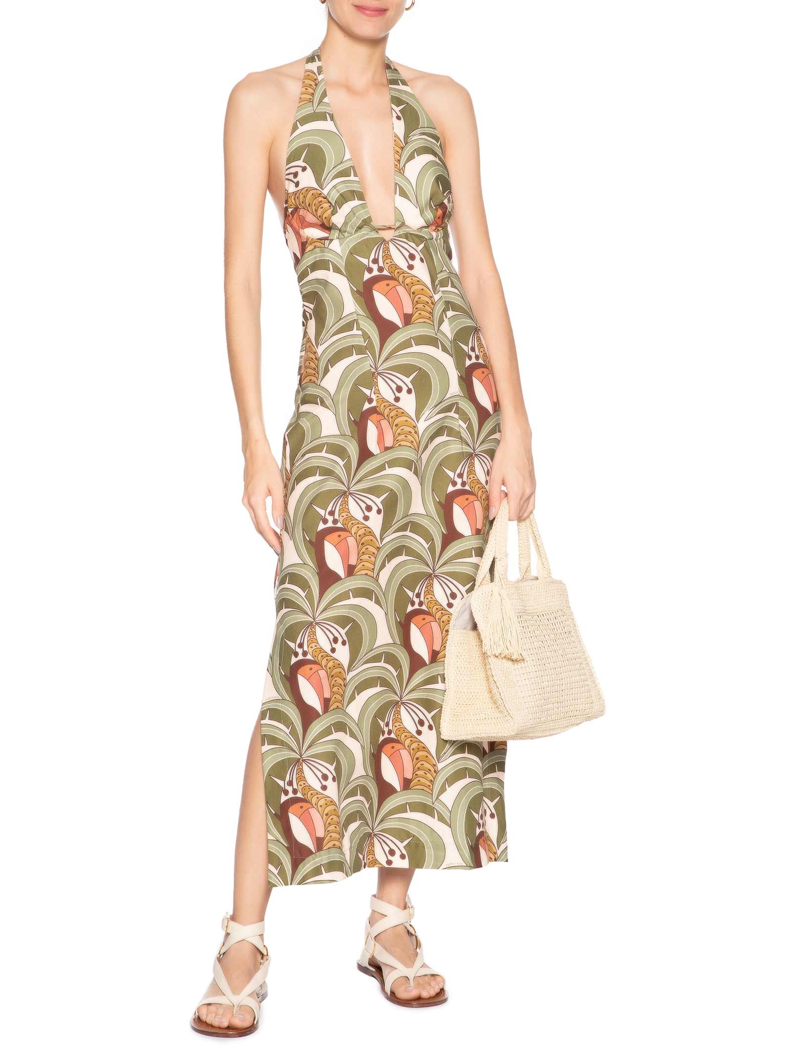 Vestido Banana De Tucano Verde Farm