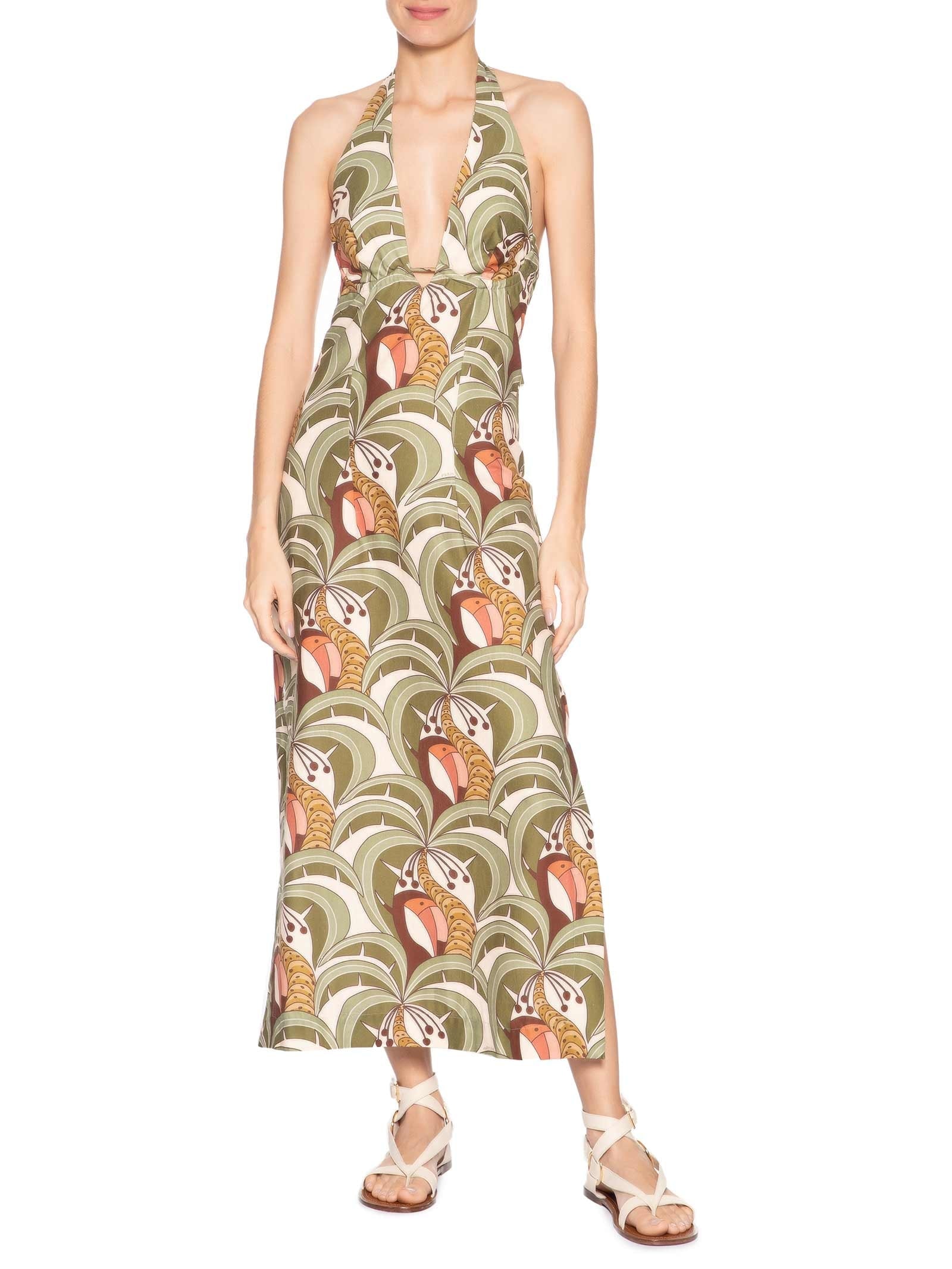 Vestido Bananada De Tucano Verde Farm