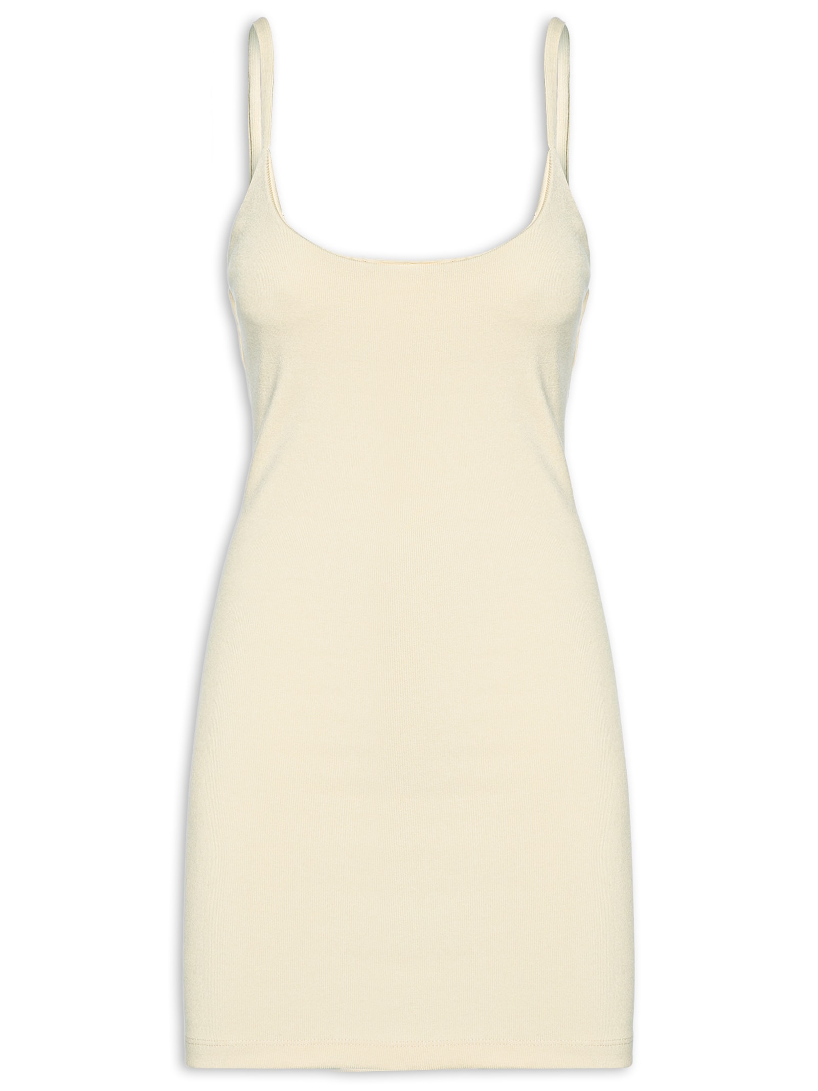 Vestido Bandagem Viv Off White Loja 3