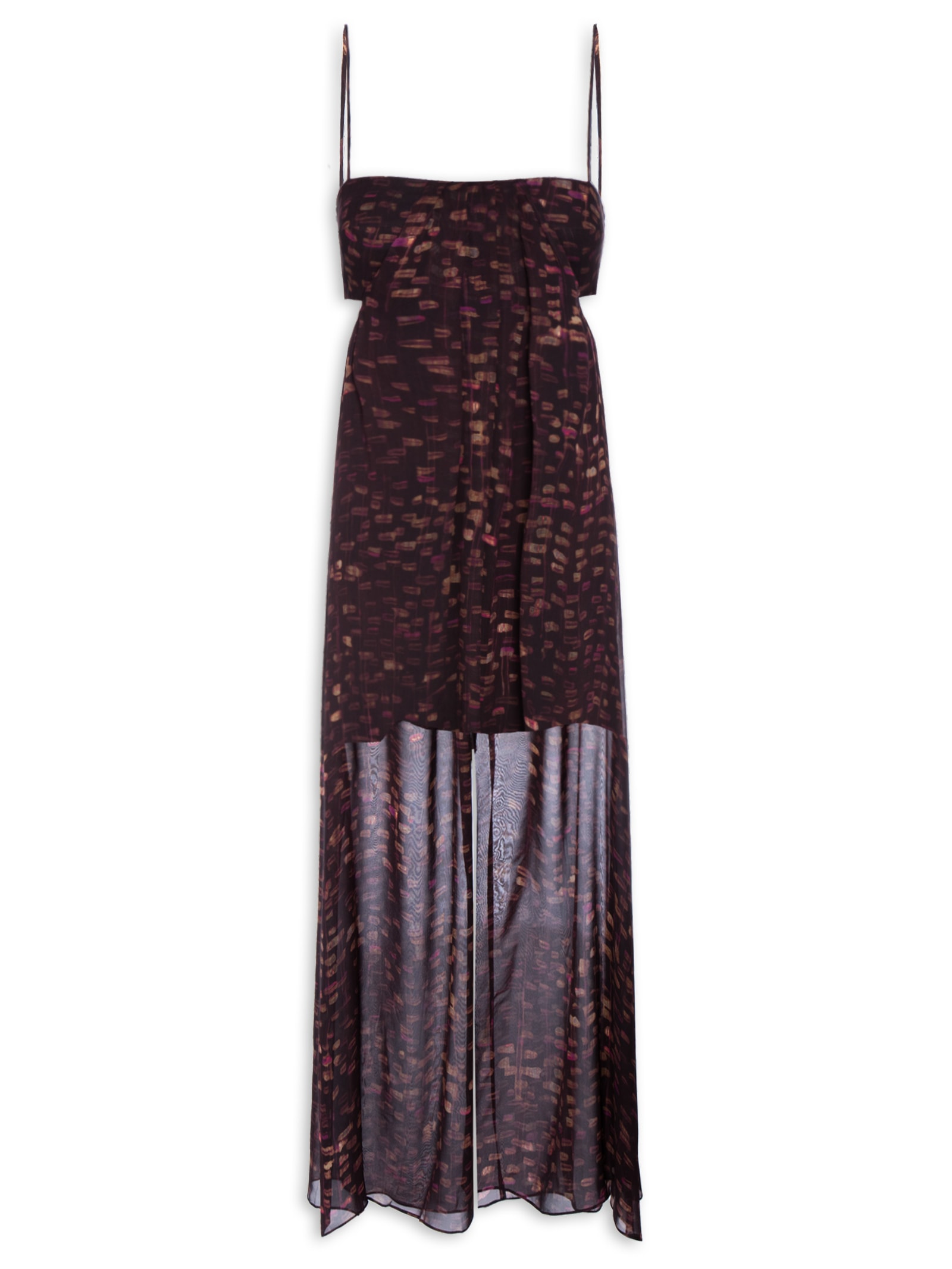Vestido Bessy Marrom Le Lis