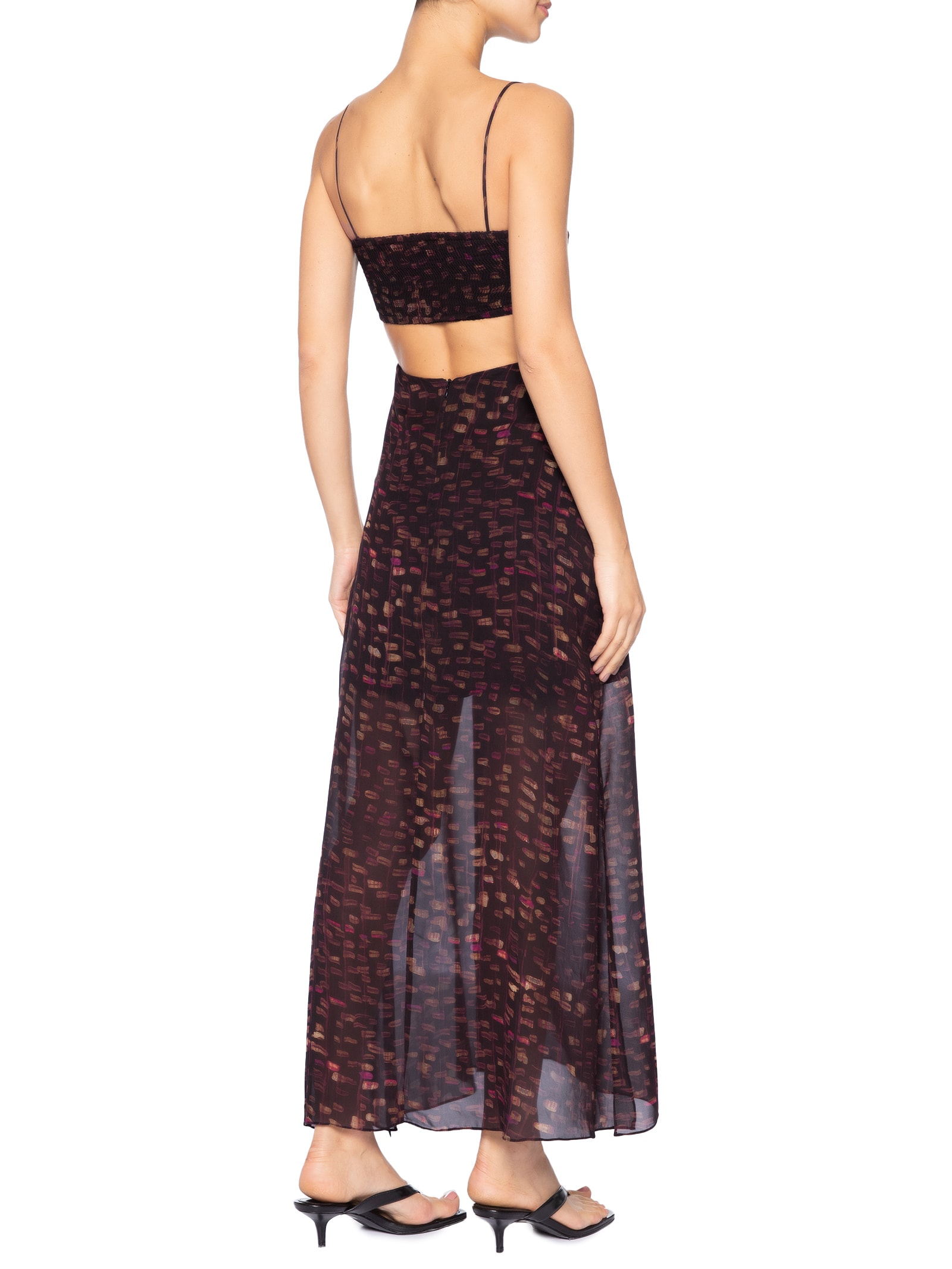 Vestido Bessy Marrom Le Lis