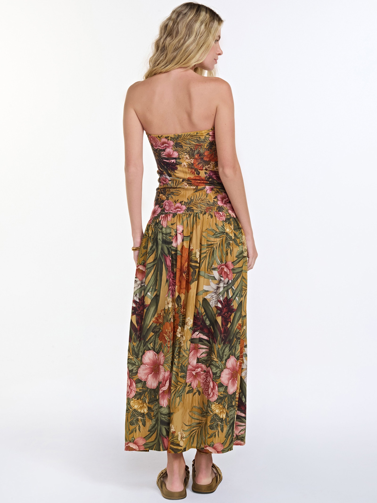 Vestido Bianca Amarelo Triya