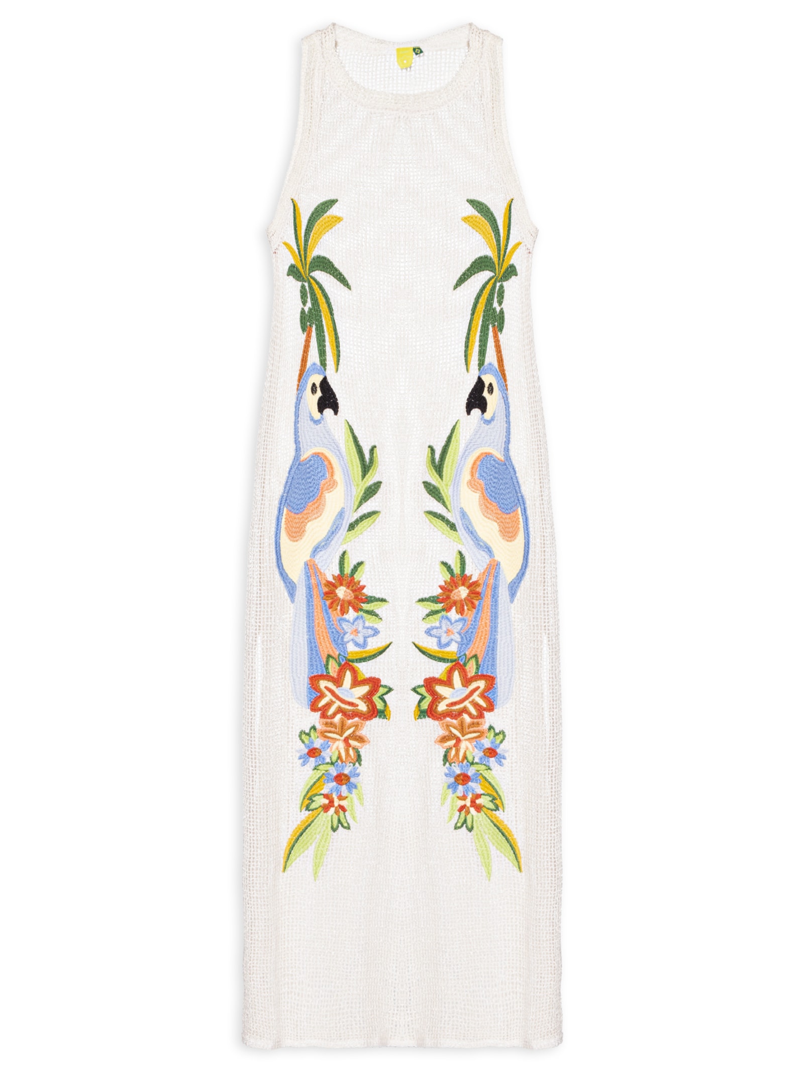 Vestido Bordado Brisa De Rio Branco Farm Praia