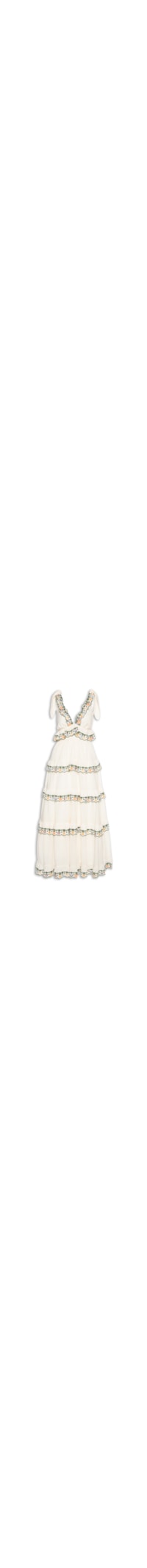 Vestido Bordado Inglês Horta Tropical – Branco