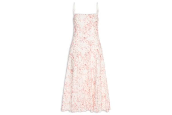 Vestido Bordado - Off White