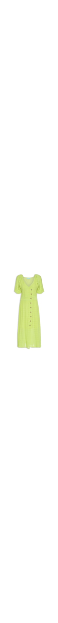 Vestido Botões Sulenka - Verde