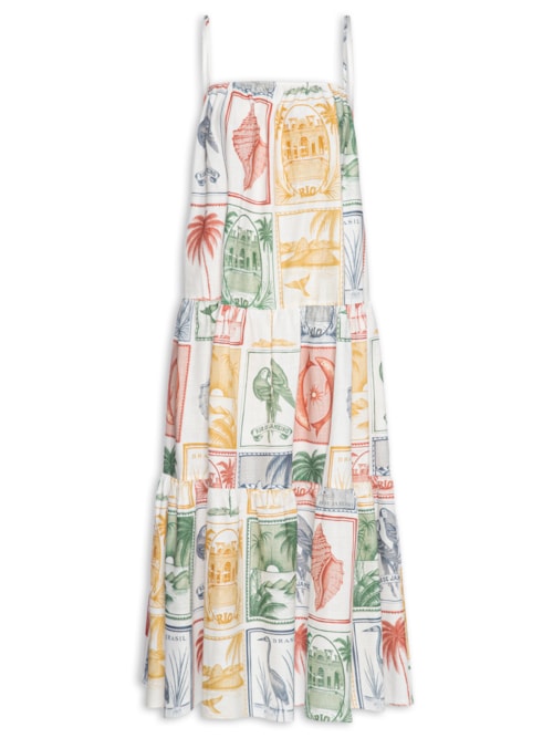 Vestido Brasil Vintage – Branco