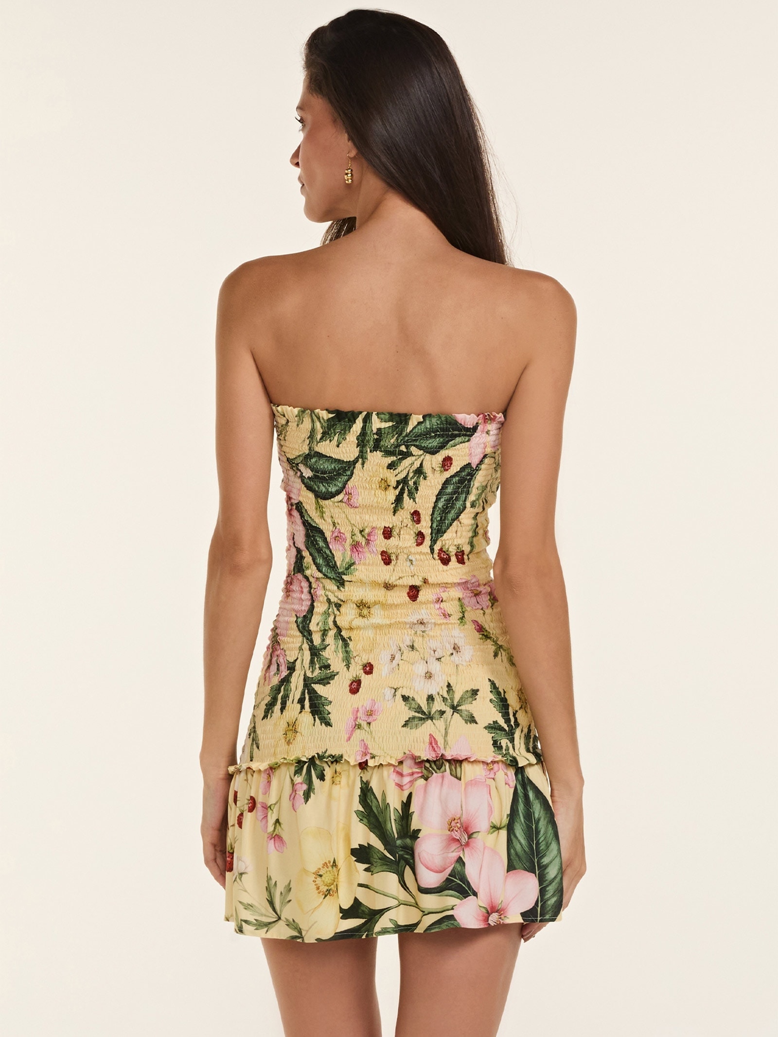 Vestido Buff Amarelo Triya