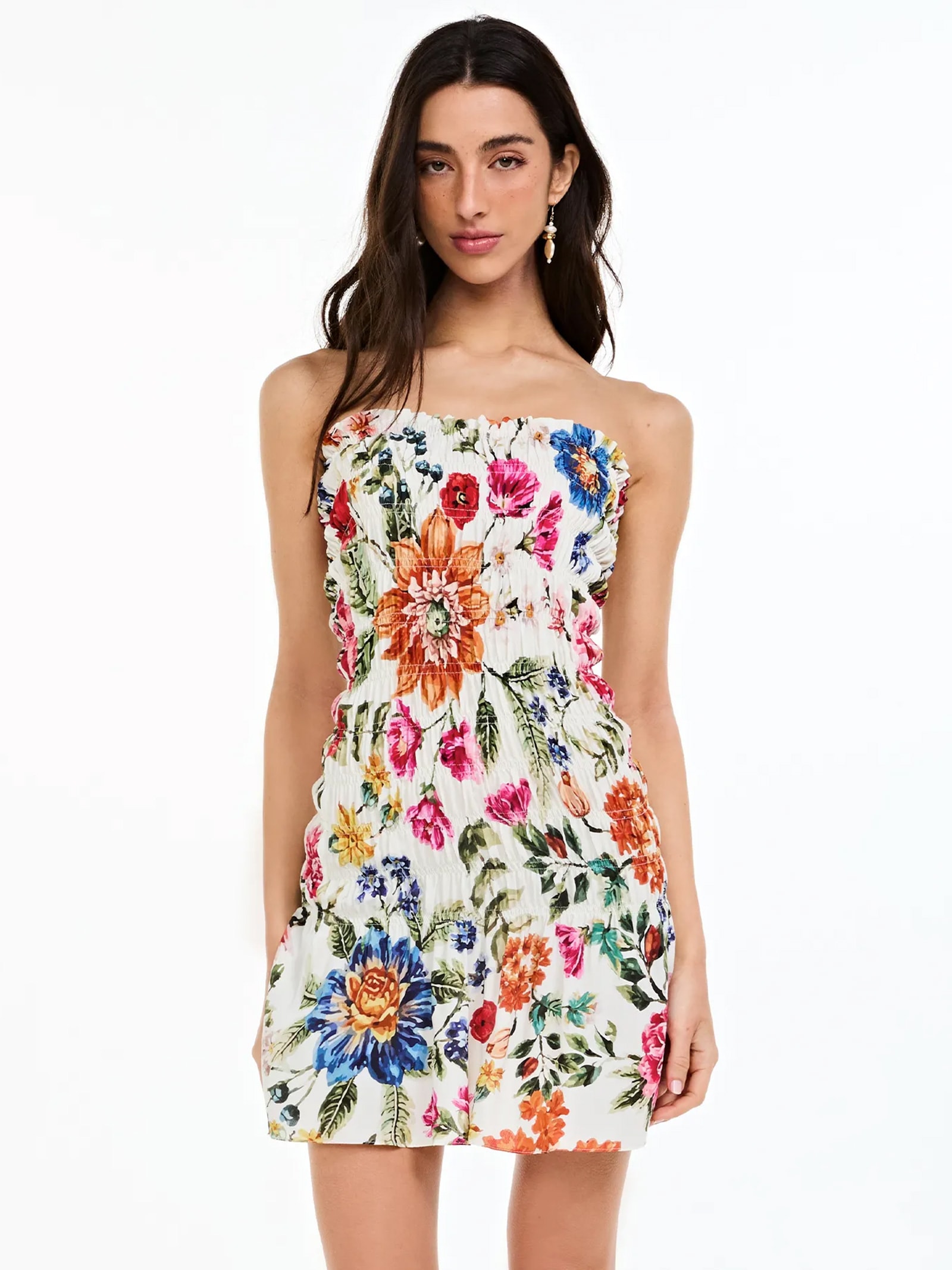 Vestido Buff Branco Triya