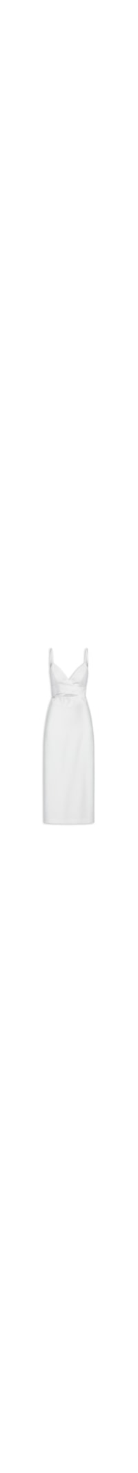 Vestido Busto Transpassado - Branco