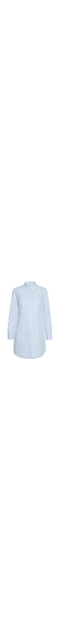 Vestido Camisa Poplin - Azul