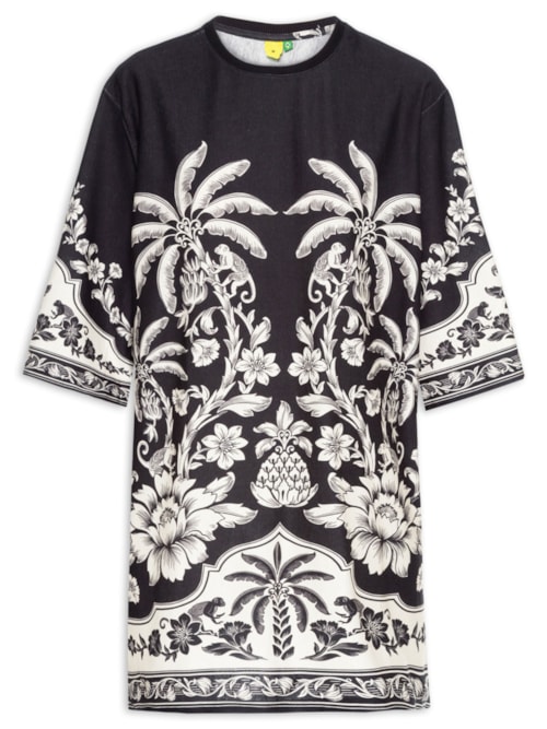 Vestido Camiseta Big Guanacaste – Preto