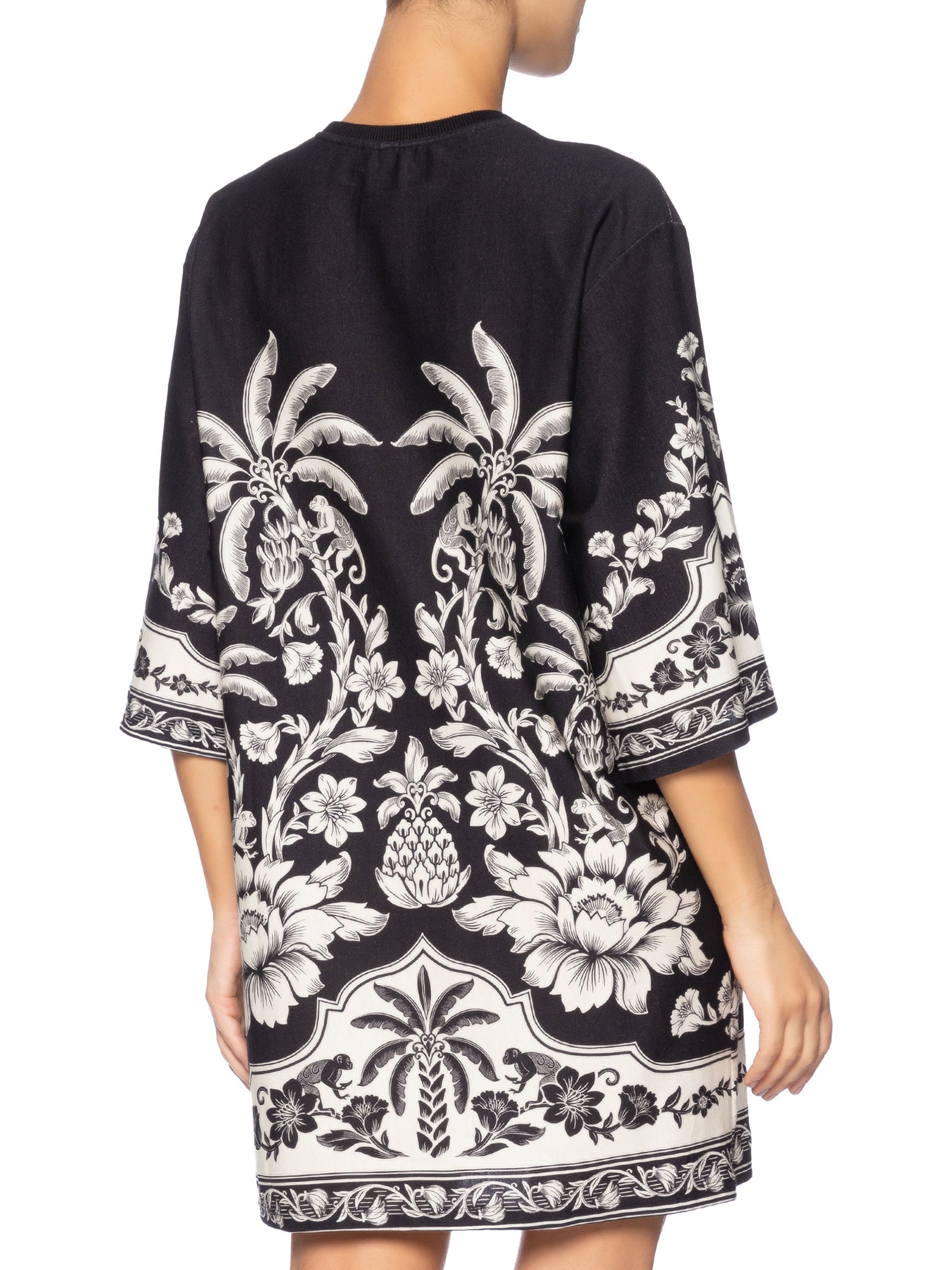 Vestido Camiseta Big Guanacaste Preto Farm