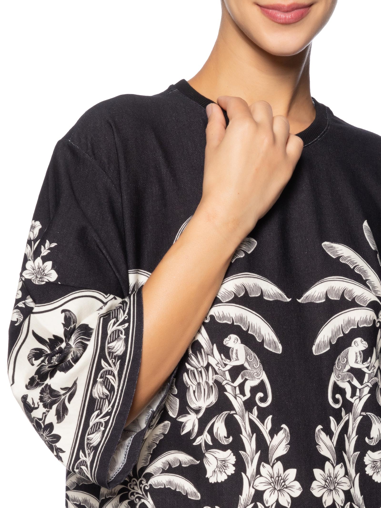 Vestido Camiseta Big Guanacaste Preto Farm