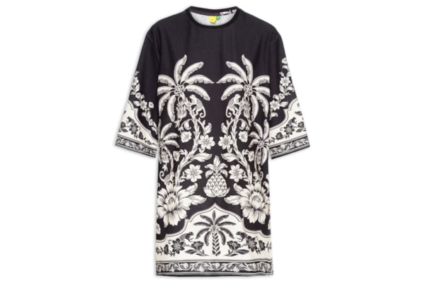 Vestido Camiseta Big Guanacaste - Preto