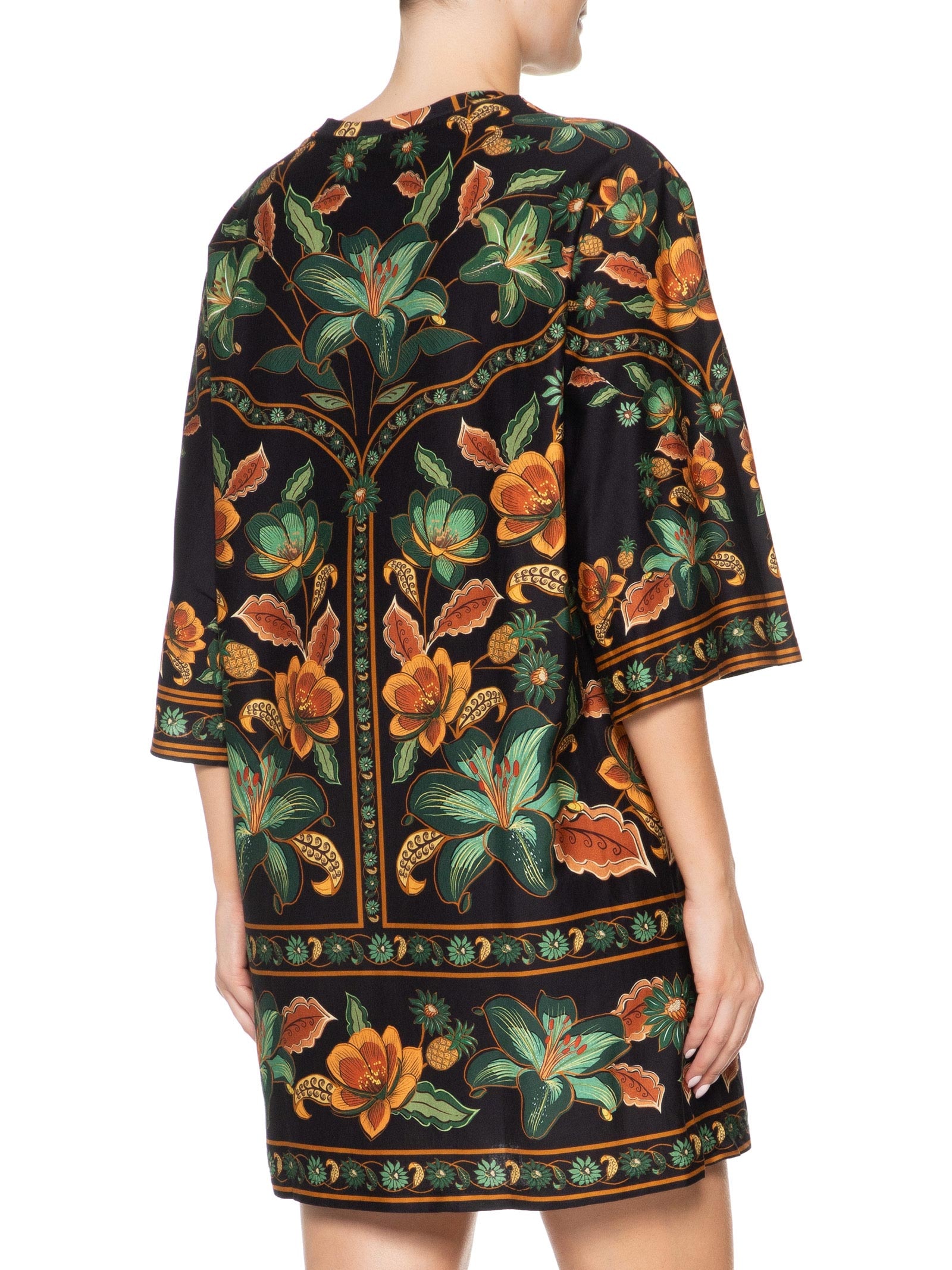 Vestido Camiseta Big Marcelle Preto Farm