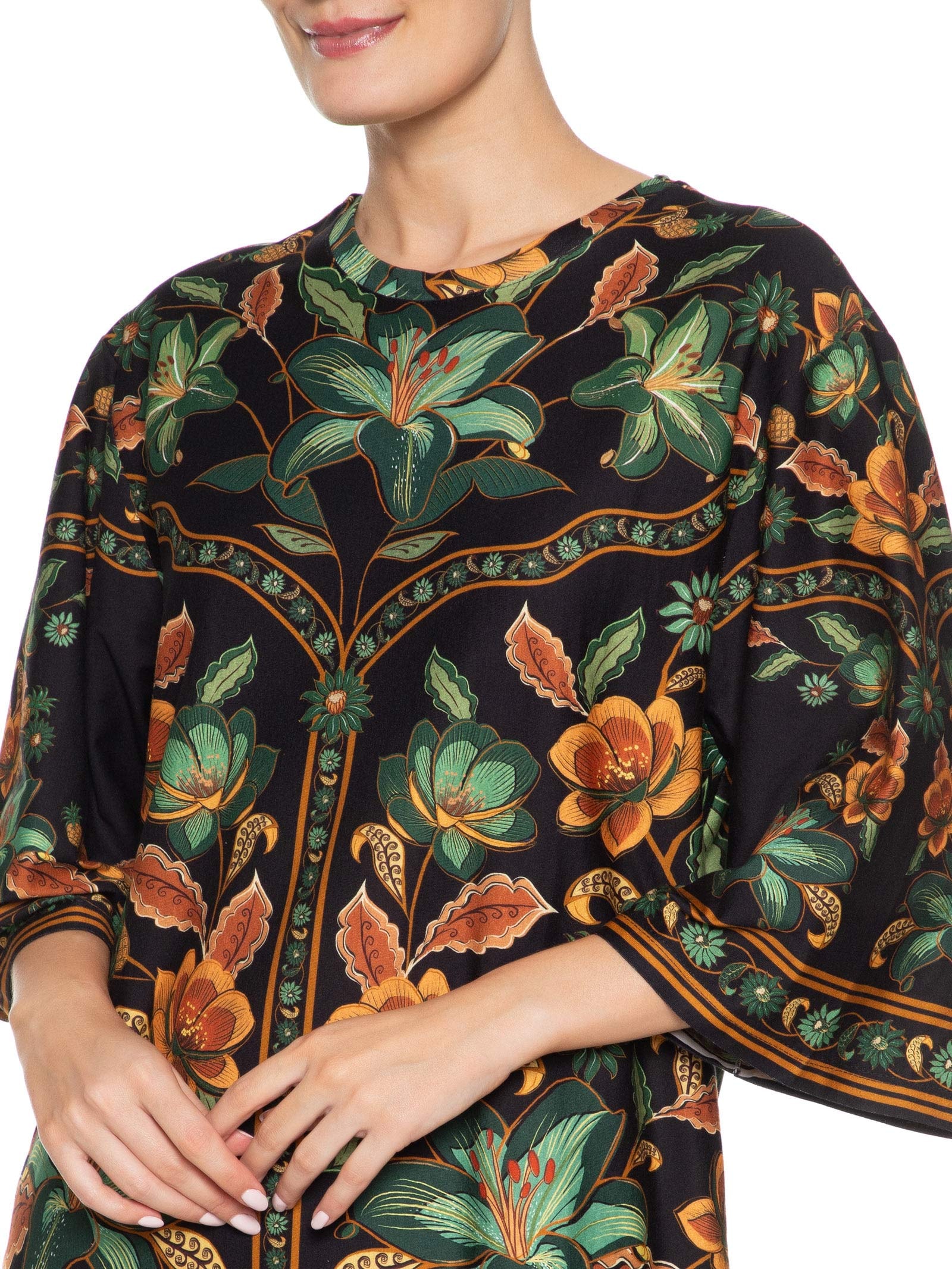 Vestido Camiseta Big Marcelle Preto Farm