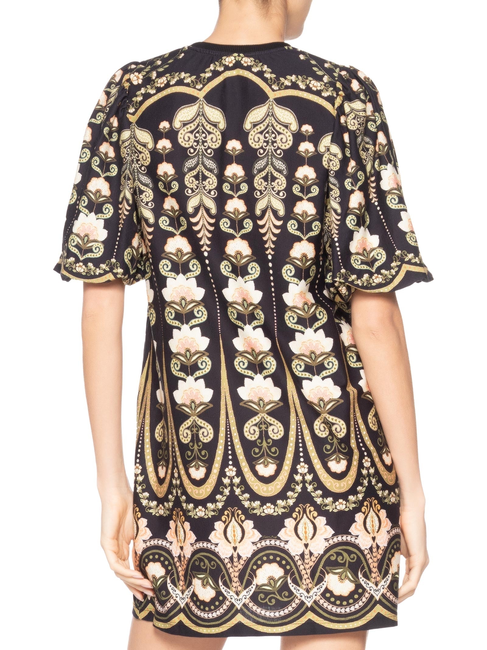 Vestido Camiseta Fofa Nikita Preto Farm