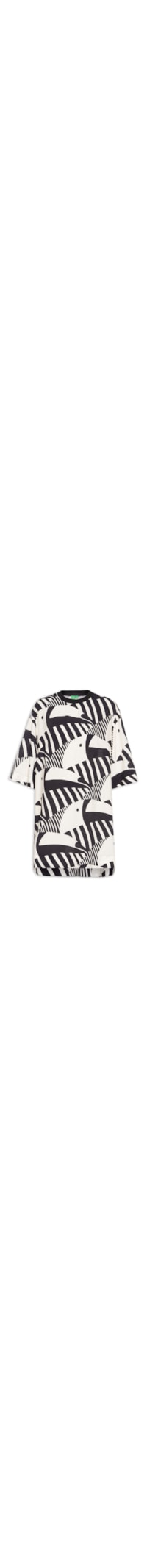 Vestido Camiseta Tuca Legal - Preto