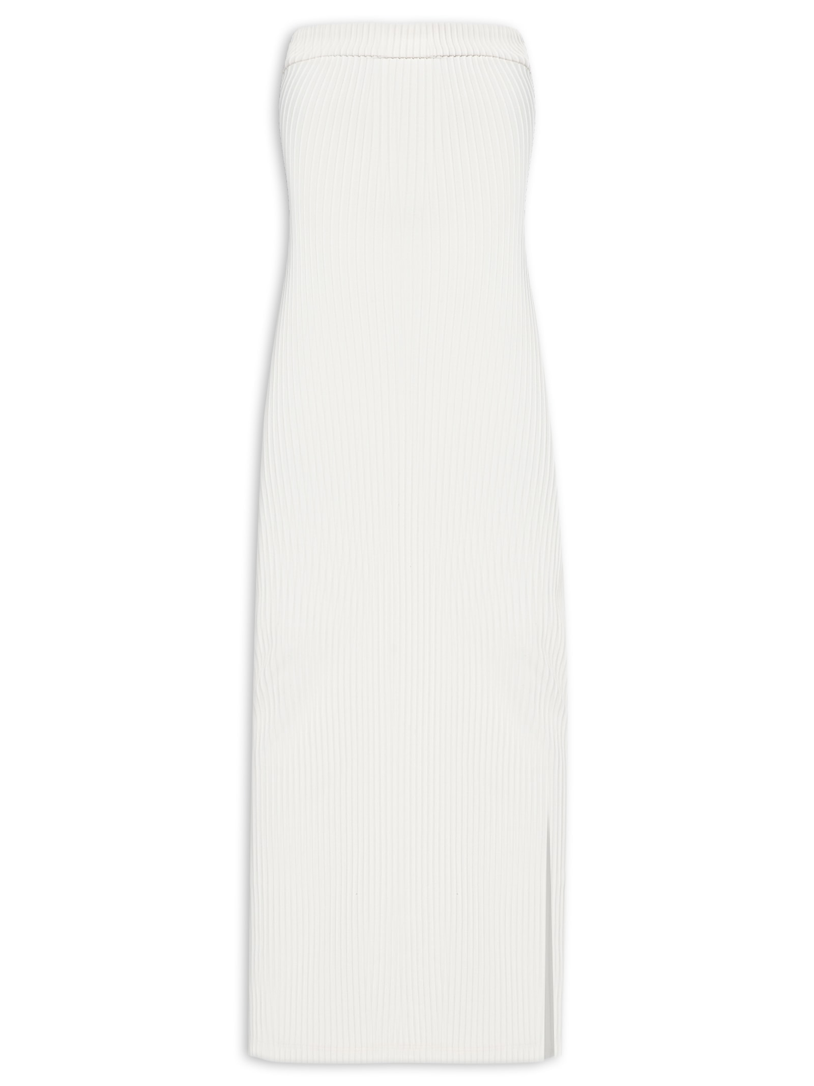 Colcci Fitness Vestido Colcci Off White Colcci Vestido Canelado Off