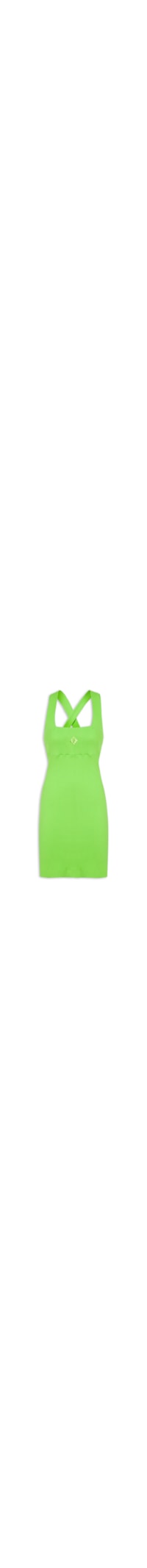 Vestido Canelado - Verde