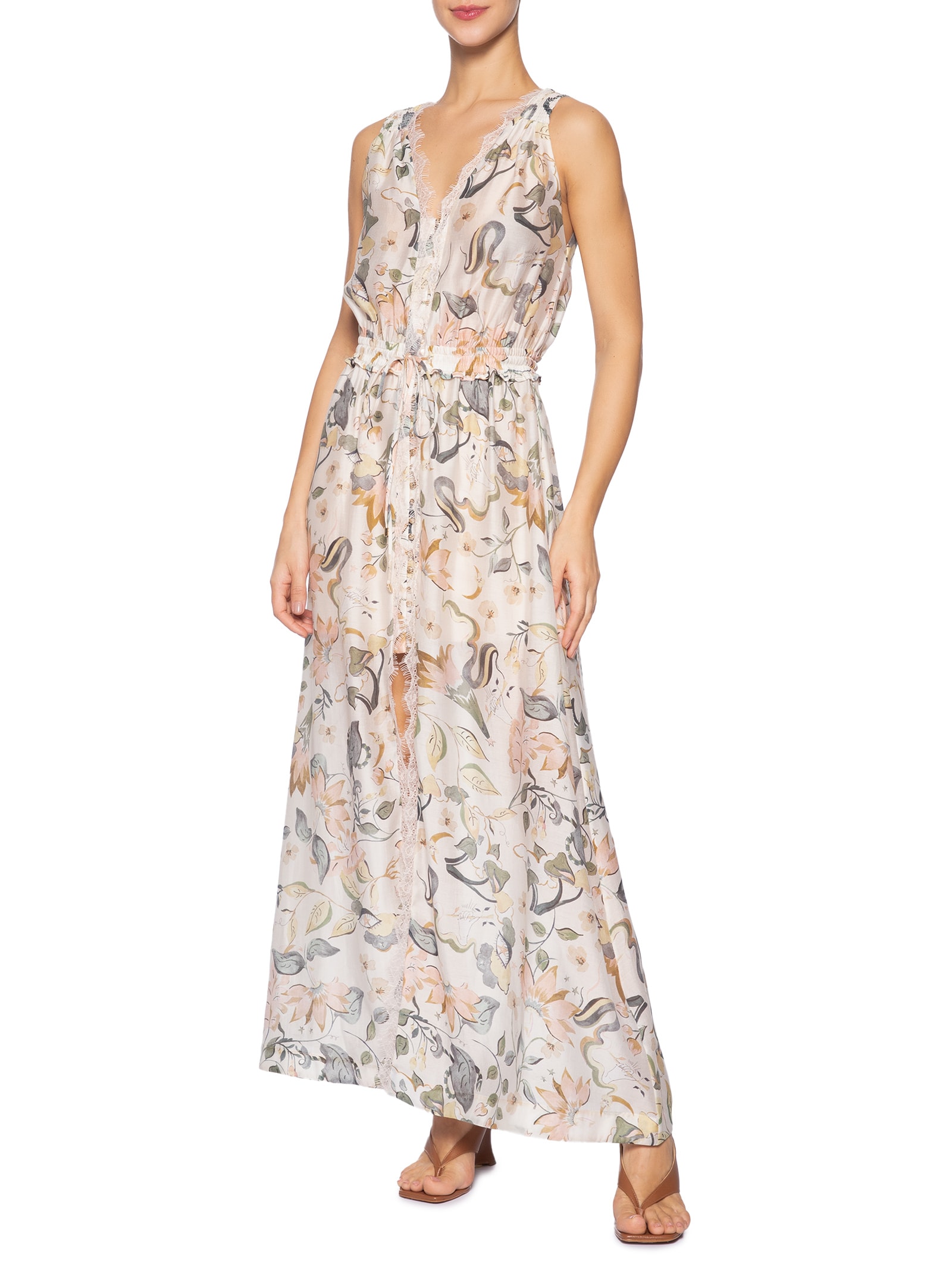 Vestido Carmen Bege Le Lis