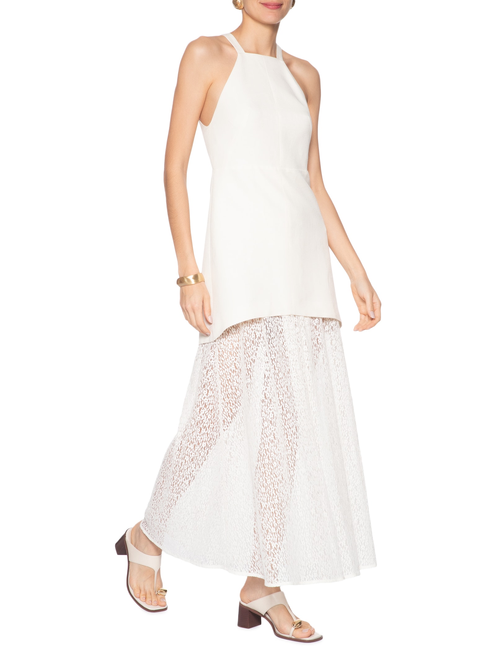 Vestido Carolina Branco Le Lis