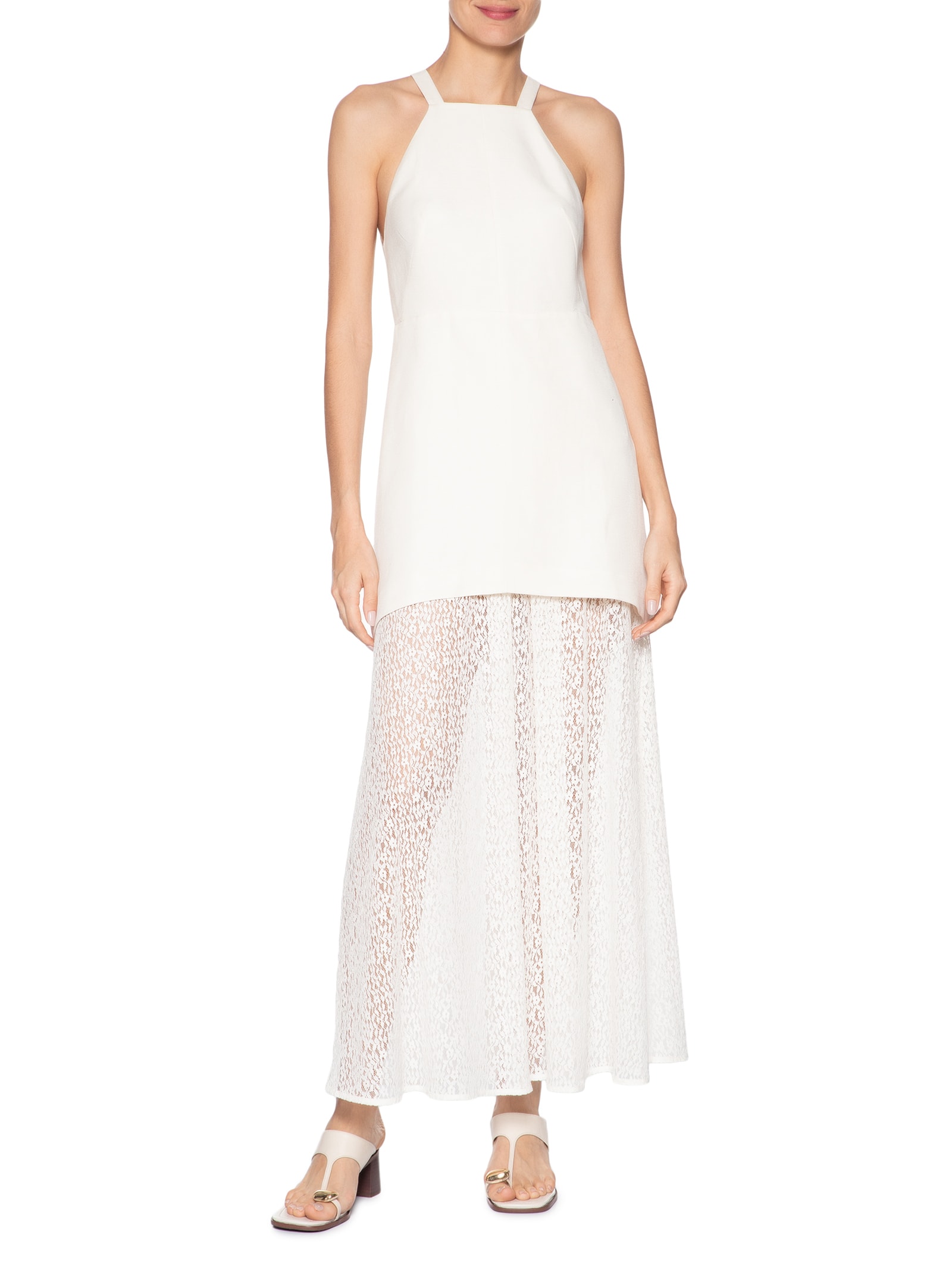 Vestido Carolina Branco Le Lis