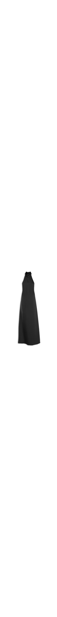 Vestido Cava Americana Fluid - Preto