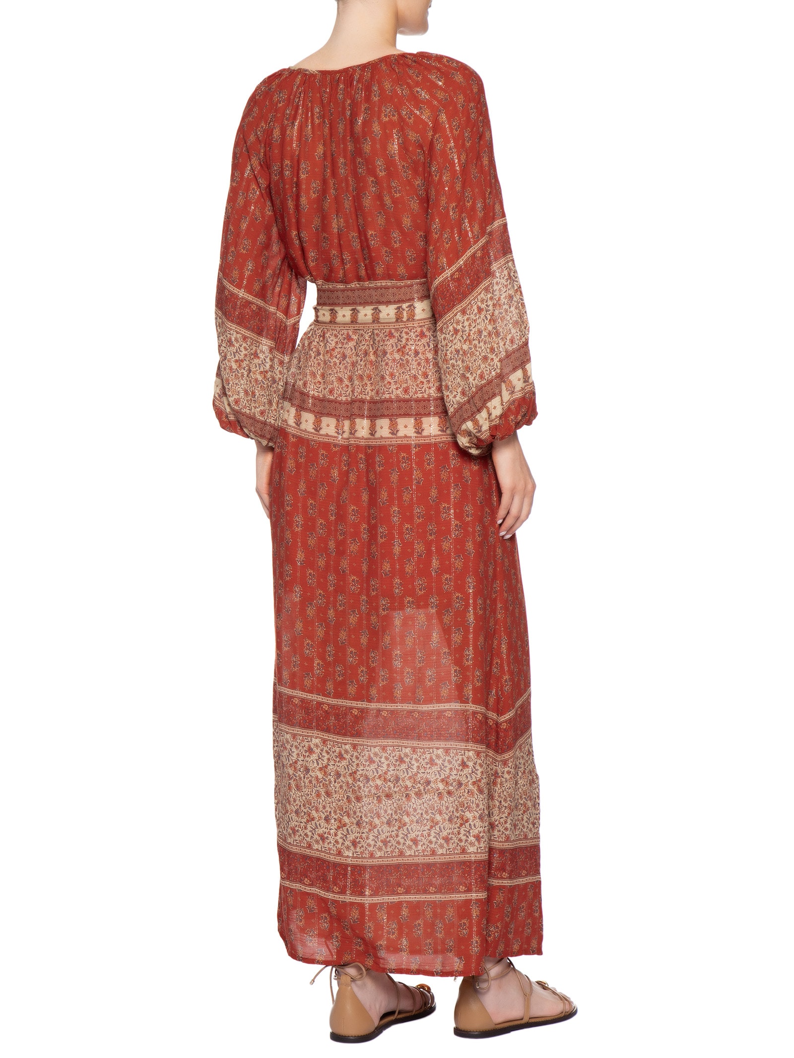 Vestido Chemise Estampa Chilli Vermelho Maria Filó