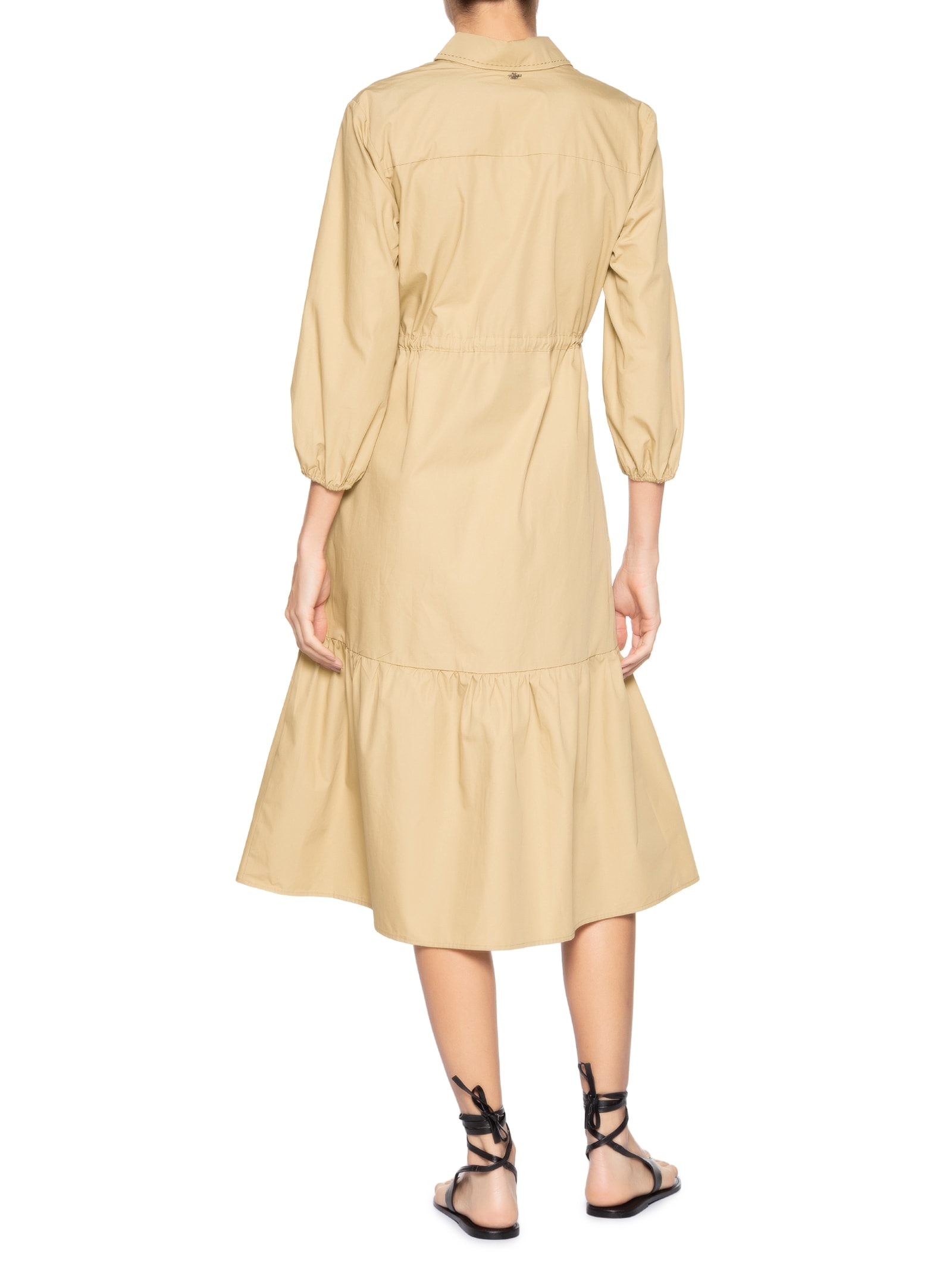 Vestido Chemise Ivana Marrom Le Lis