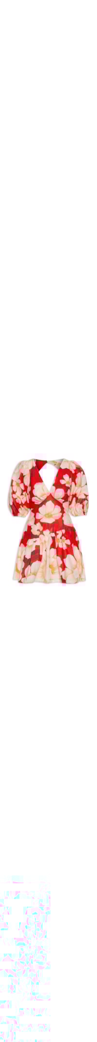 Vestido Chita Bella - Vermelho