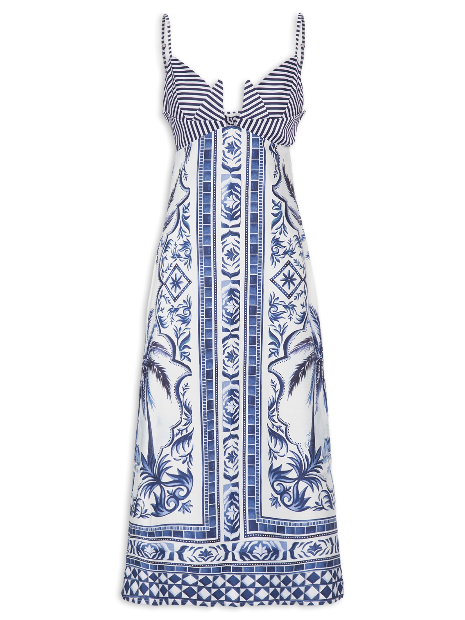 Vestido Cidade Maravilha Branco Farm