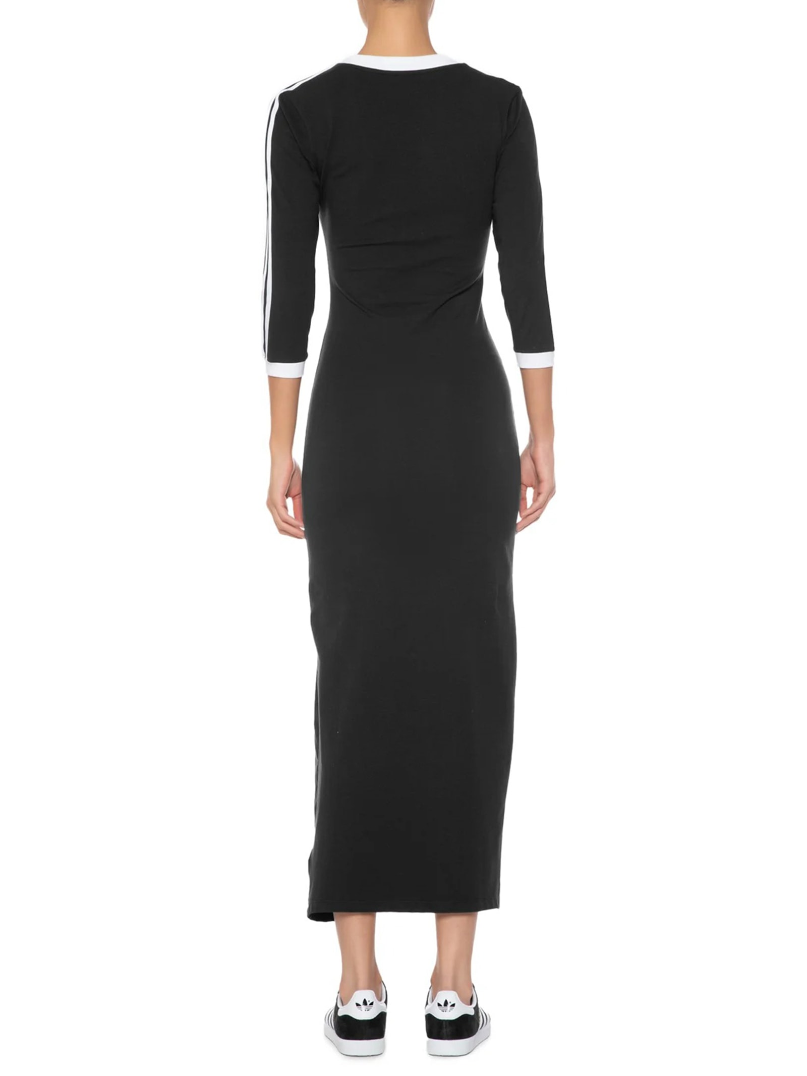 Vestido Classics 3s Maxi Dress Preto Adidas Originals