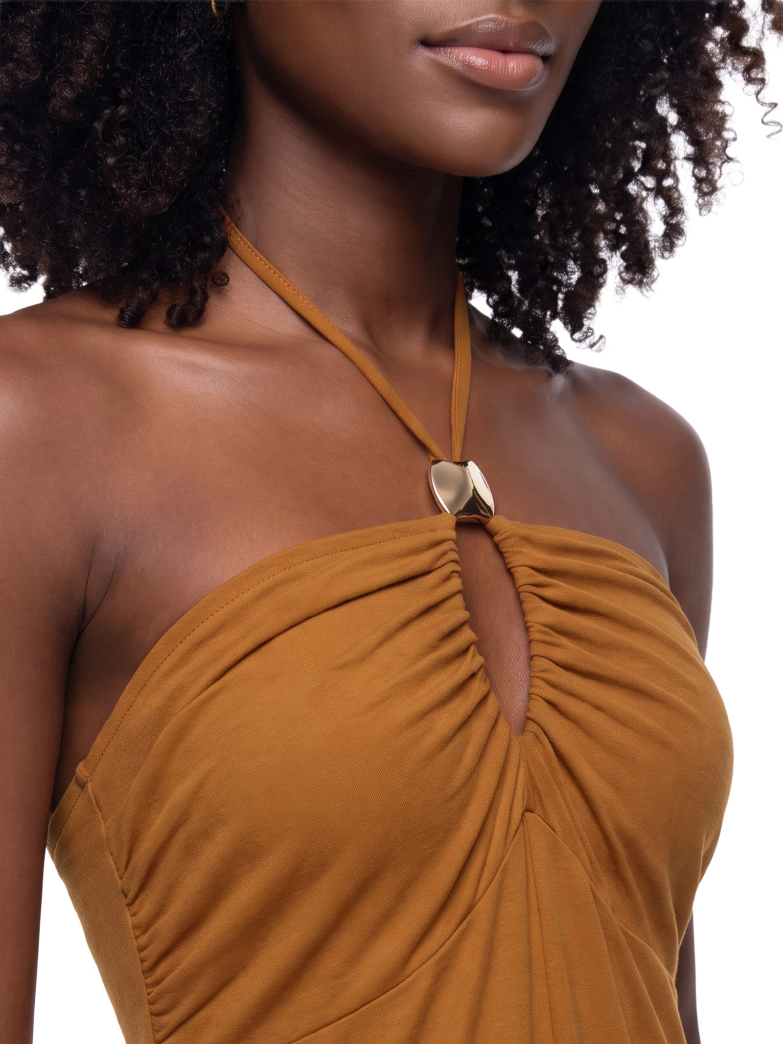 Vestido Clear High – Marrom Lez A Lez