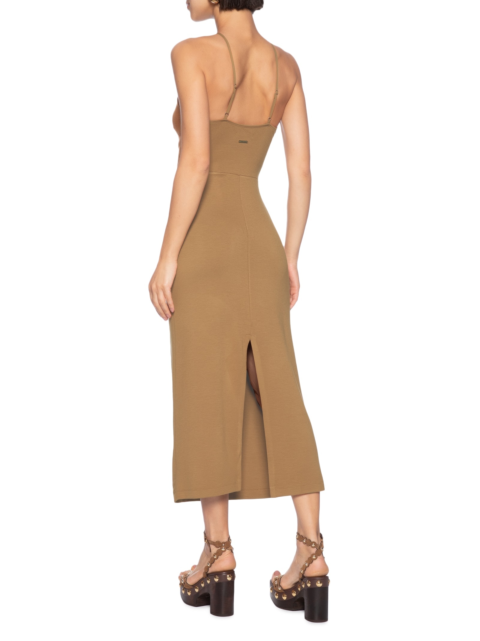 Vestido Colcci Marrom Colcci