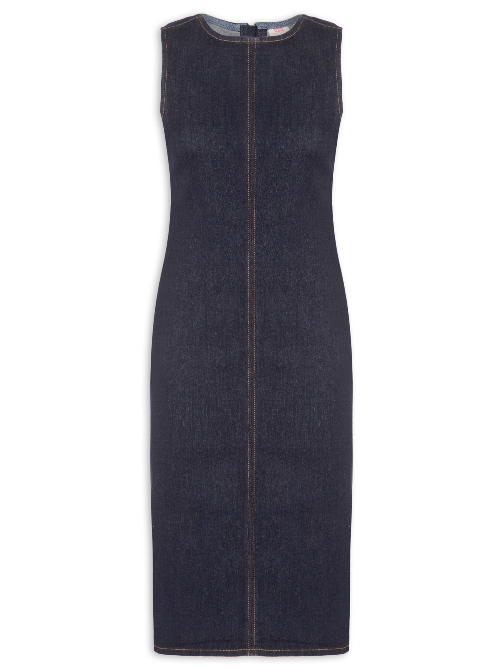 Vestido Column Preto Levi's