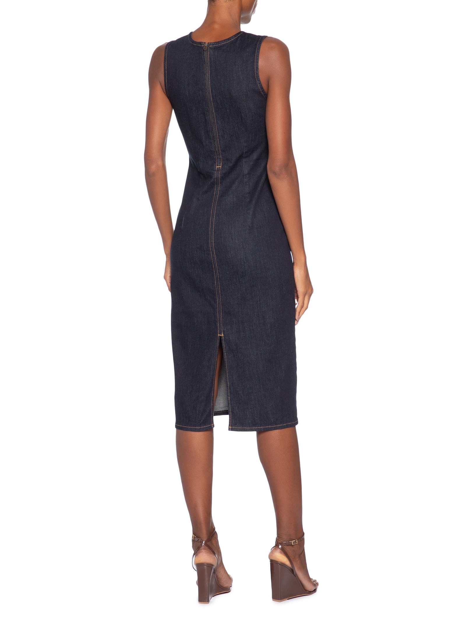 Vestido Column Preto Levi's