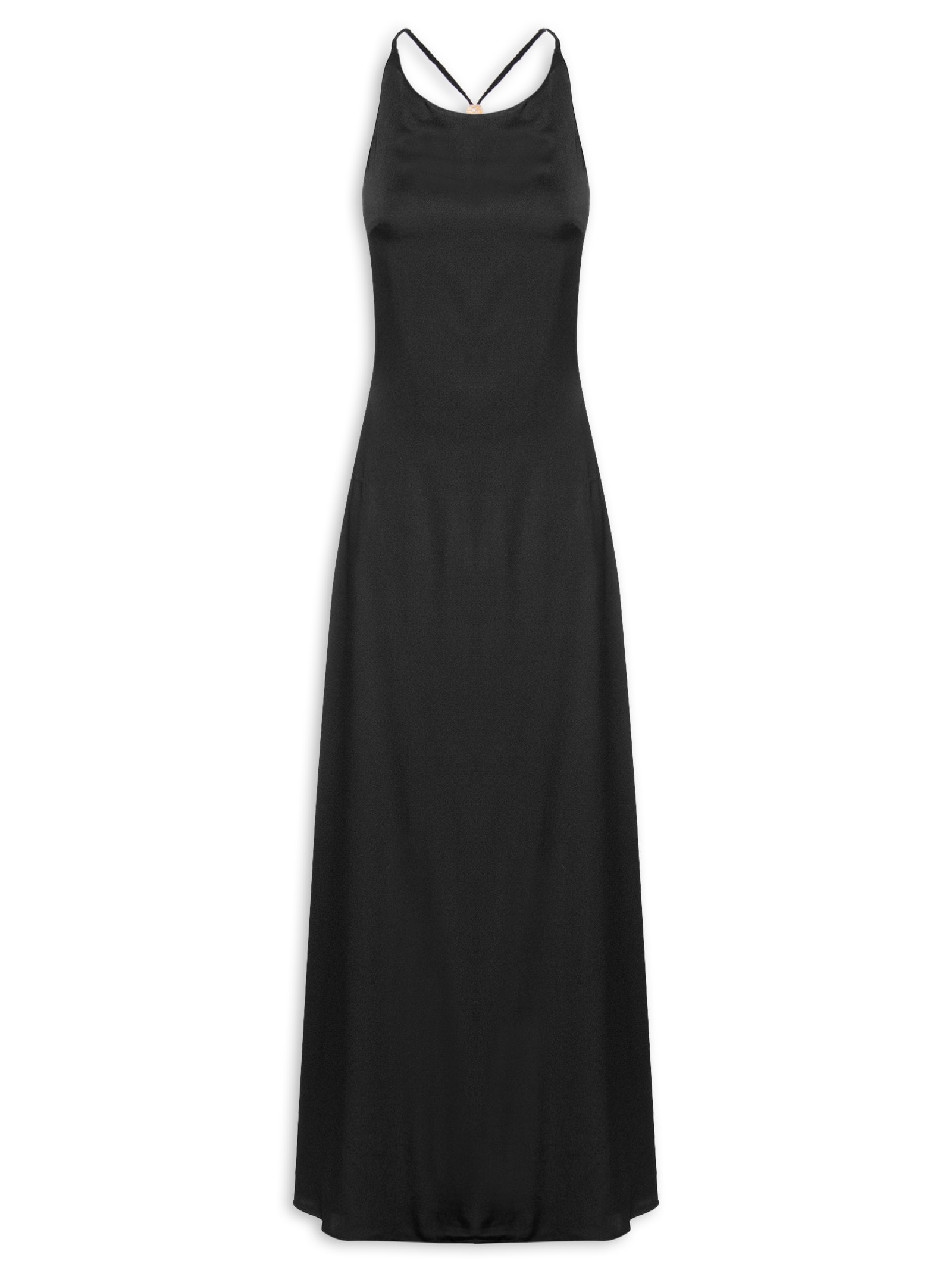 Vestido Com Alças Preto Lez A Lez