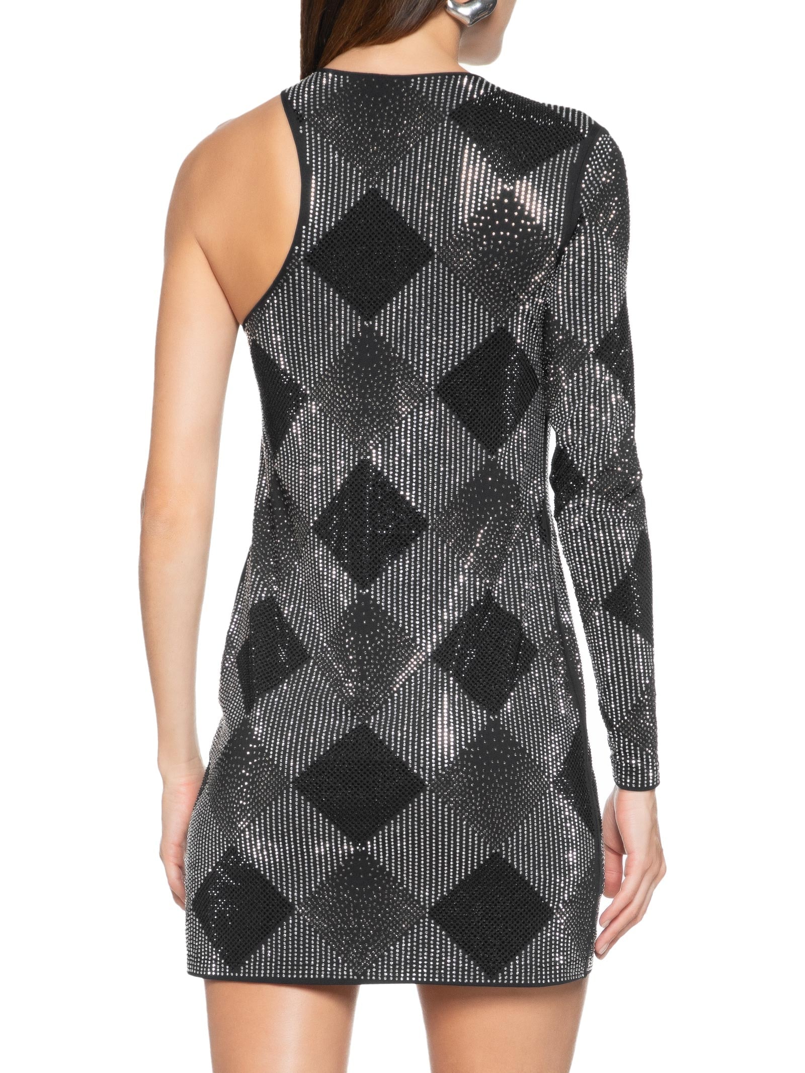 Vestido Com Aplicação Preto Colcci