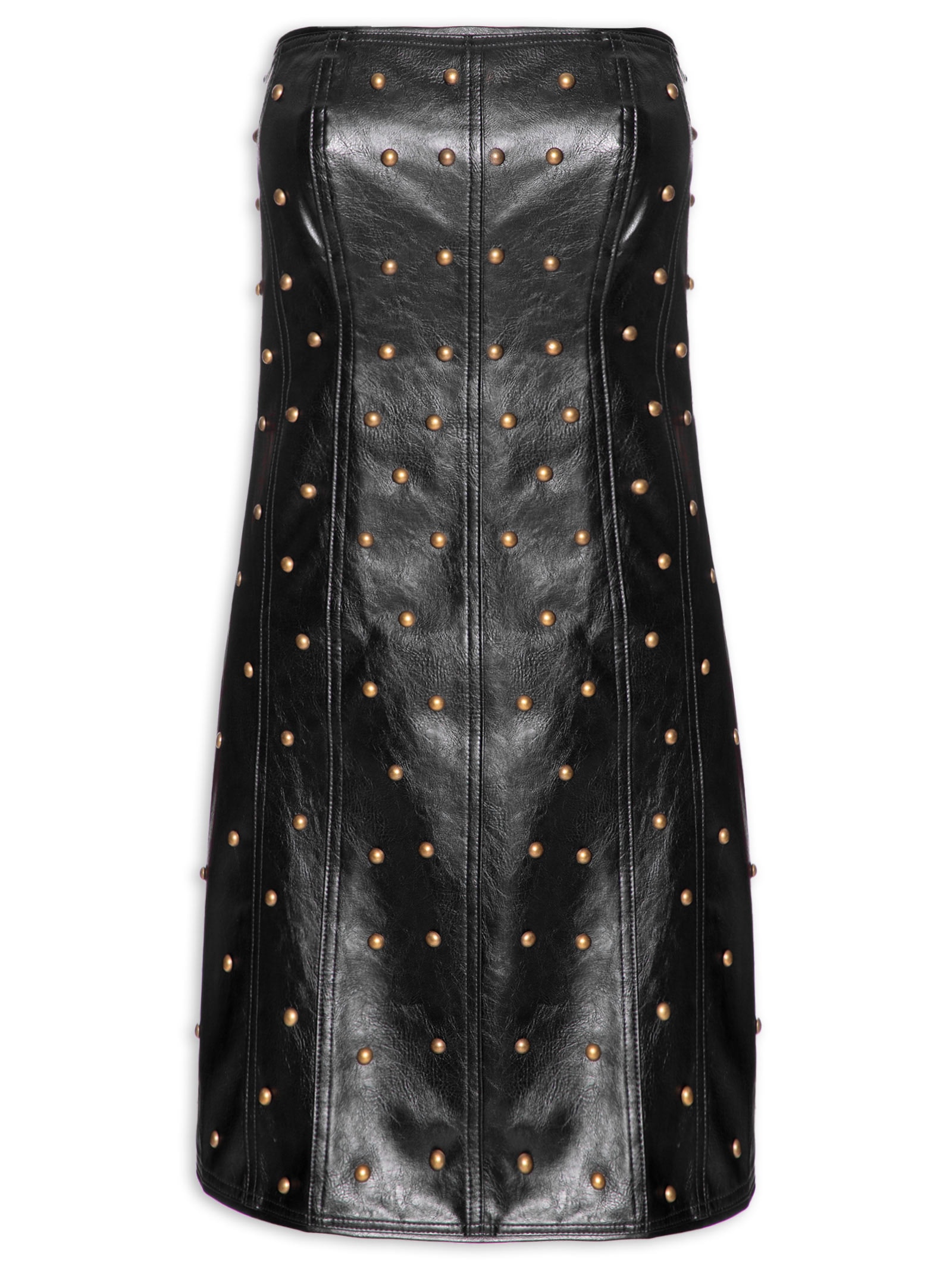 Vestido Com Bordado Manual Preto Open